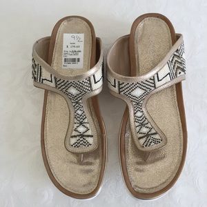 Donald J Pliner Cali Beaded Thong Sandal